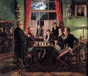 Johann Erdmann Hummel Chess Players